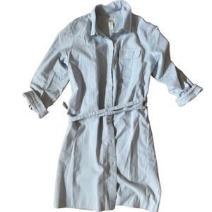 Levis pinstripe shirt midi dress size large